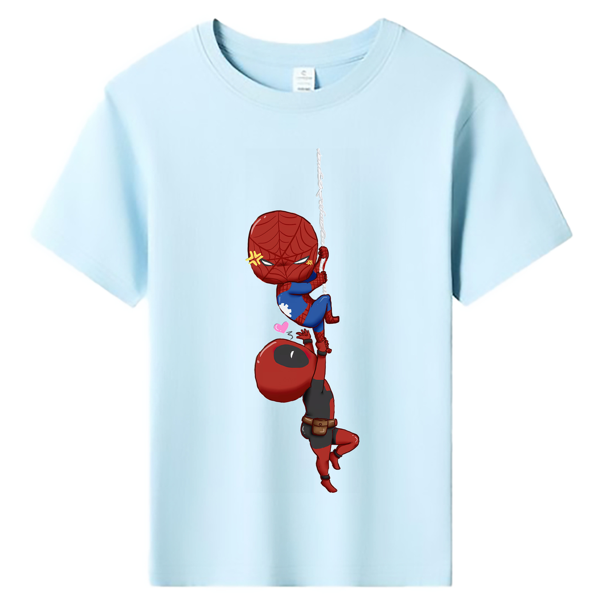 （画像用） Deadpool デッドプール 綿100％キッズTシャツ（フロントプリント）